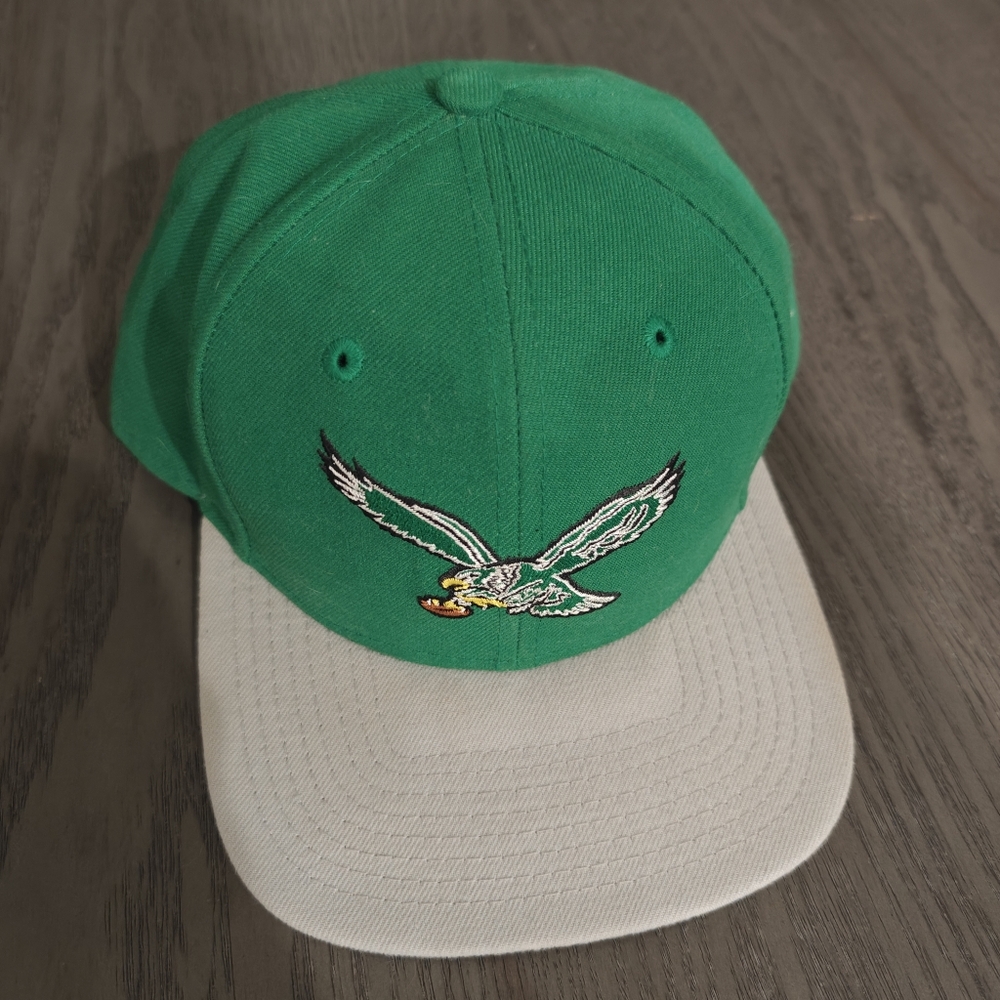 New era 9forty Philadelphia Eagles snapback, green with gray brim